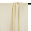 Tissu viscose twill fluide - blanc cassé x 10 cm