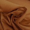 Tissu velours côtelé - camel x 10 cm