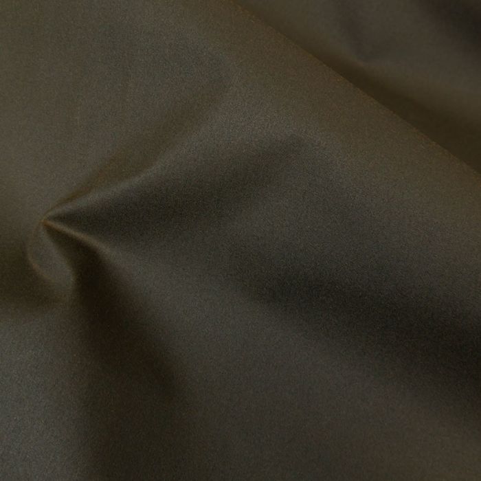 Tissu coton huilé sec - marron x 10 cm