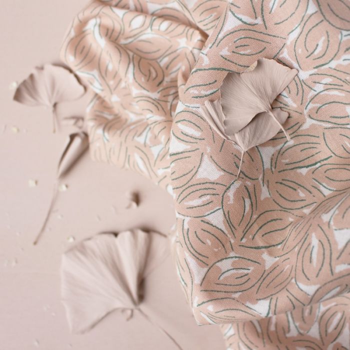 Tissu Petal Maple - Atelier Brunette x 10 cm