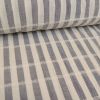 Tissu coton à rayures Deauville - bleu gris x 10 cm