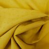 Tissu viscose plumetis - jaune x 10 cm