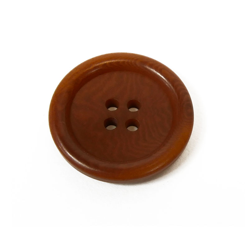 Bouton De Mercerie Ancien Caramel - Lot De 1 à 10 Pièces - Occasion - Pour Couture