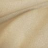 Tissu toile coton lurex - beige x 10 cm