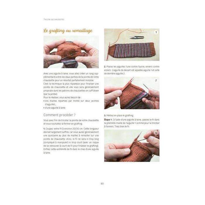 Tricoter ses chaussettes - Emilie Drouin et Elodie Morand
