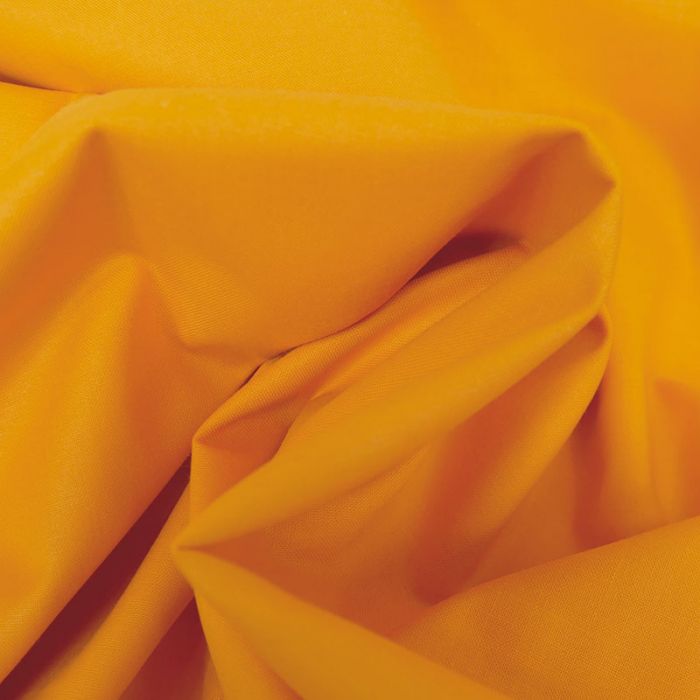 Tissu coton uni - tangerine x 10 cm