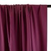 Tissu jersey coton bio uni - prune x 10cm