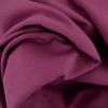 Tissu jersey coton bio uni - prune x 10cm