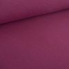 Tissu jersey coton bio uni - prune x 10cm