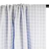 Tissu coton vichy - bleu ciel x 10cm