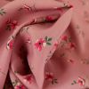 Tissu viscose fleurs Amélia - rose x 10 cm