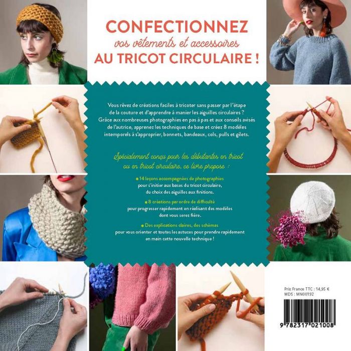 Apprendre le tricot circulaire - Morgane Mathieu