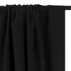 Tissu maillot de bain uni - noir x 10 cm