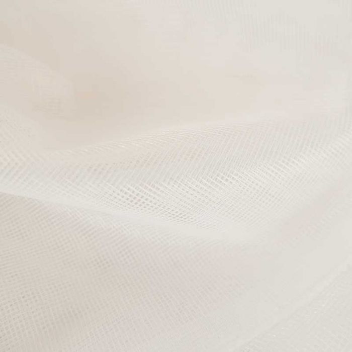 Tissu Moustiquaire - blanc x 10cm