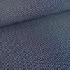 Tissu coton tissé minis cubes haute couture - bleu marine x 10 cm