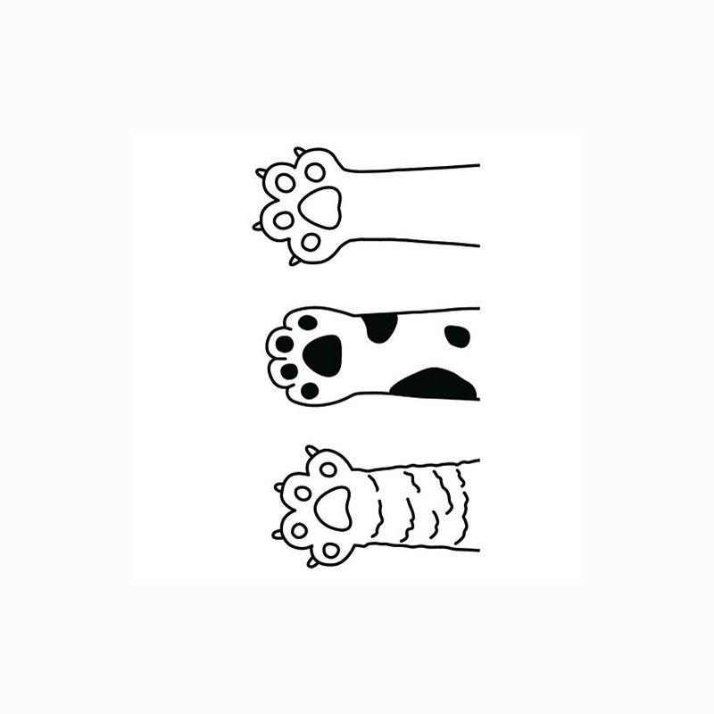 Transfert Textile Pattes De Felin Transfert Textile Pattes De Felin