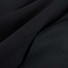 Tissu velours touché suédine haute couture - bleu marine x 10 cm