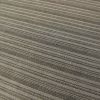 Tissu coton effet lin rayures haute couture - gris x 10 cm