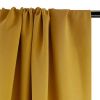 Tissu cupro viscose haute couture - jaune ocre x 10 cm