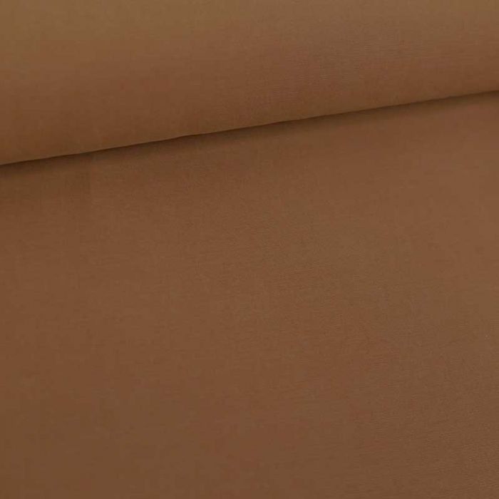 Tissu cupro viscose haute couture - noisette x 10 cm