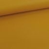 Tissu coton chino stretch - jaune moutarde x 10cm