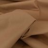Tissu coton chino stretch - noisette x 10cm