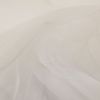 Tissu tulle fin souple - blanc x 10 cm