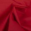 Tissu cretonne coton uni - rouge x 10cm