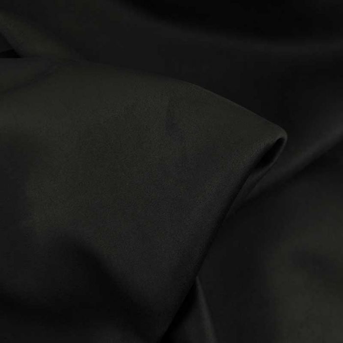 Tissu suédine scuba uni - noir x 10 cm