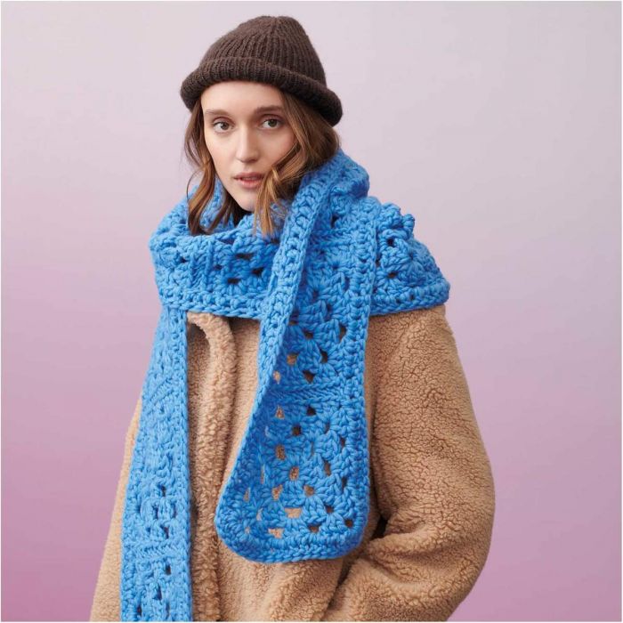 Kit crochet maxi écharpe - Rico Design