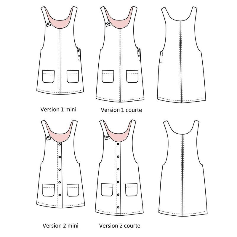 patron de couture Robe Toronto Mum Ikatee