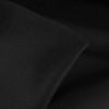 Tissu drap de laine haute couture - noir x 10 cm