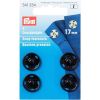 Boutons pression métal 17 mm Prym noir