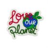 Ecusson thermocollant Love our planet