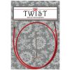Câbles Twist Red pour aiguilles interchangeables - Chiaogoo