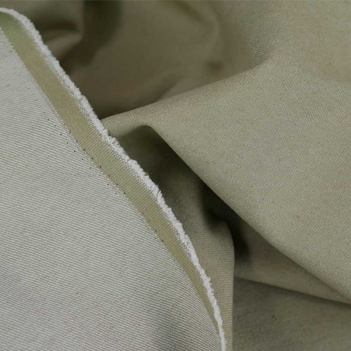 Tissu jean denim - gris beige x 10 cm