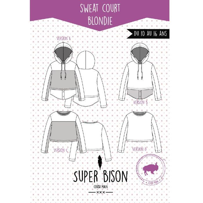 Sweat court Blondie - Super Bison