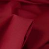 Tissu cretonne coton uni - rouge foncé x 10cm