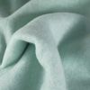 Tissu polaire molleton coton bio - vert mint x 10 cm