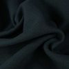Tissu lainage sergé haute couture - vert foncé x 10 cm