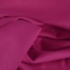 Tissu drap de laine cachemire haute couture - rose fuchsia x 10 cm