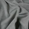 Tissu drap de laine chiné haute couture - gris x 10 cm