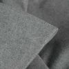 Tissu drap de laine chiné haute couture - gris x 10 cm