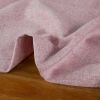 Tissu drap de laine chiné haute couture - rose x 10 cm