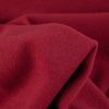 Tissu laine et cachemire haute couture - rouge et orange x 10 cm