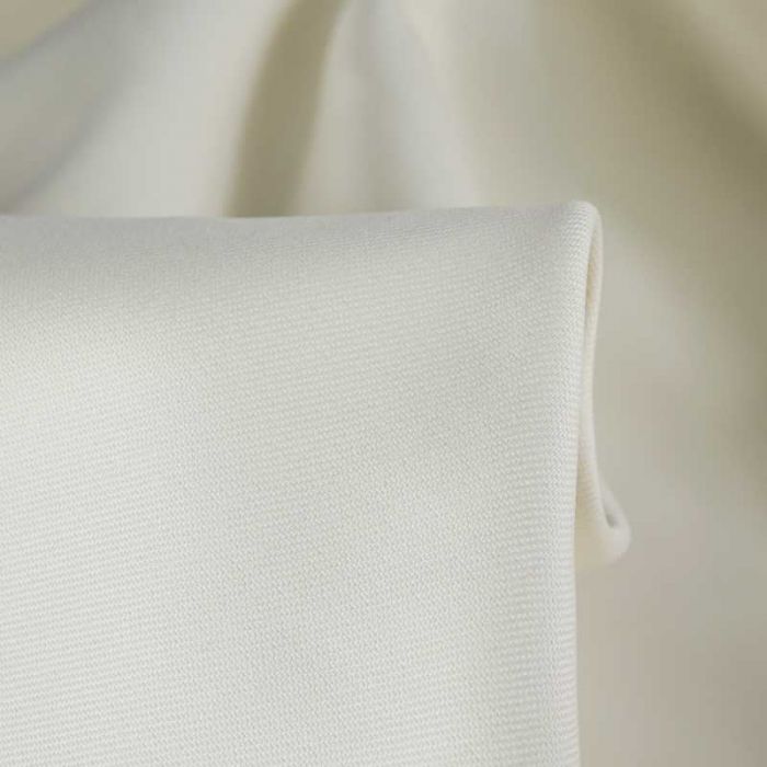 Tissu jean denim haute couture - écru x 10 cm