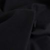 Tissu molleton sweat léger - noir x 10 cm
