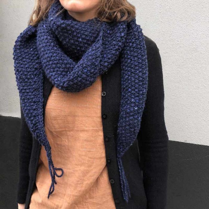 Kit tricot Etole au point de riz - Mlle Sophie