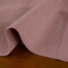 Tissu lin lavé uni - vieux rose x 10 cm
