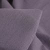 Tissu lin lavé uni - lavande x 10 cm